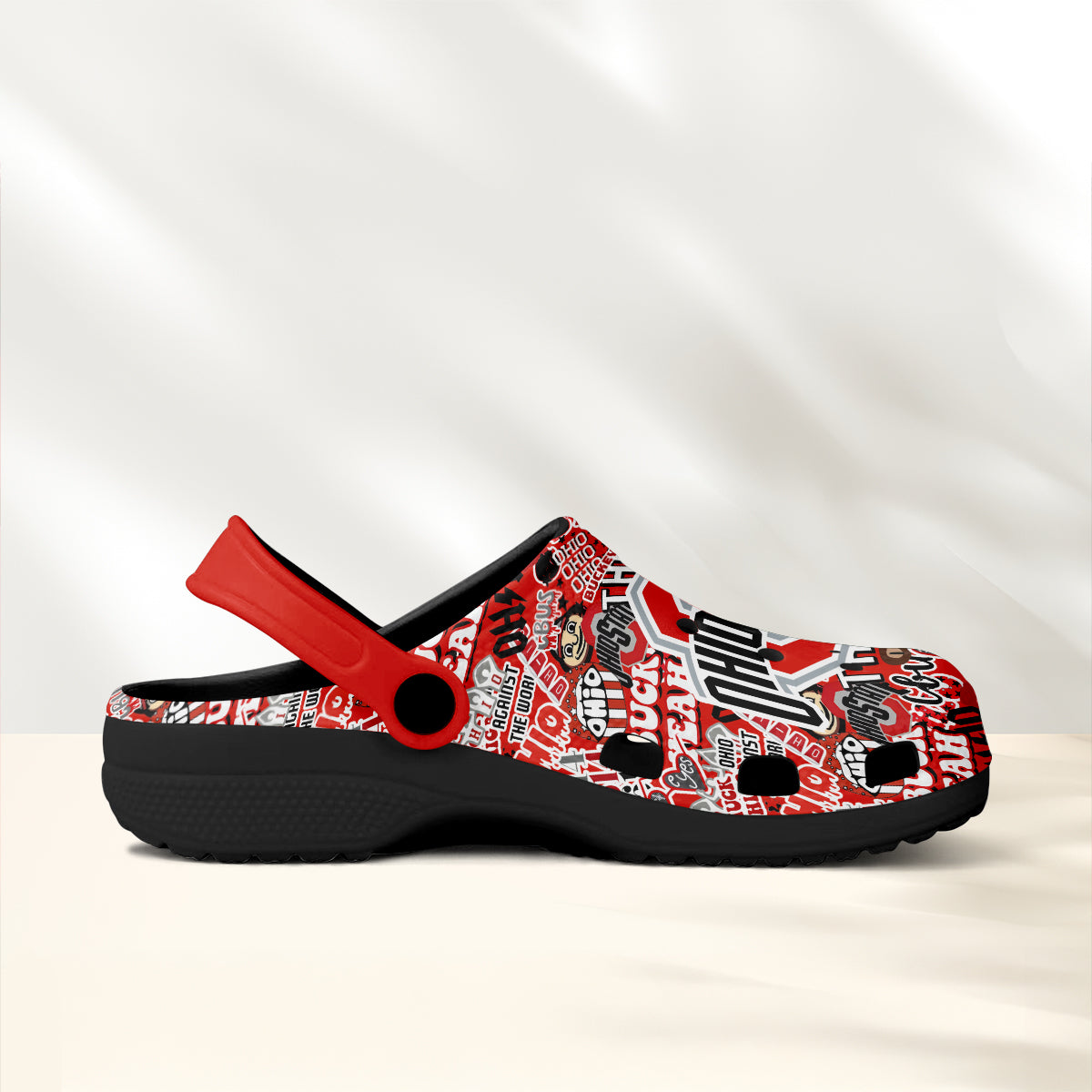 Ohio State Buckeyes NCAA Sport Clogs Shoes - 503HLHNCR001