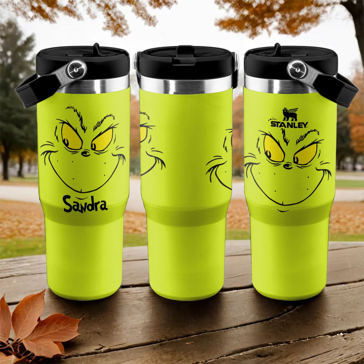 Custom Name Grinch Movie IceFlow 40oz Tumbler - 410TTHNTB014