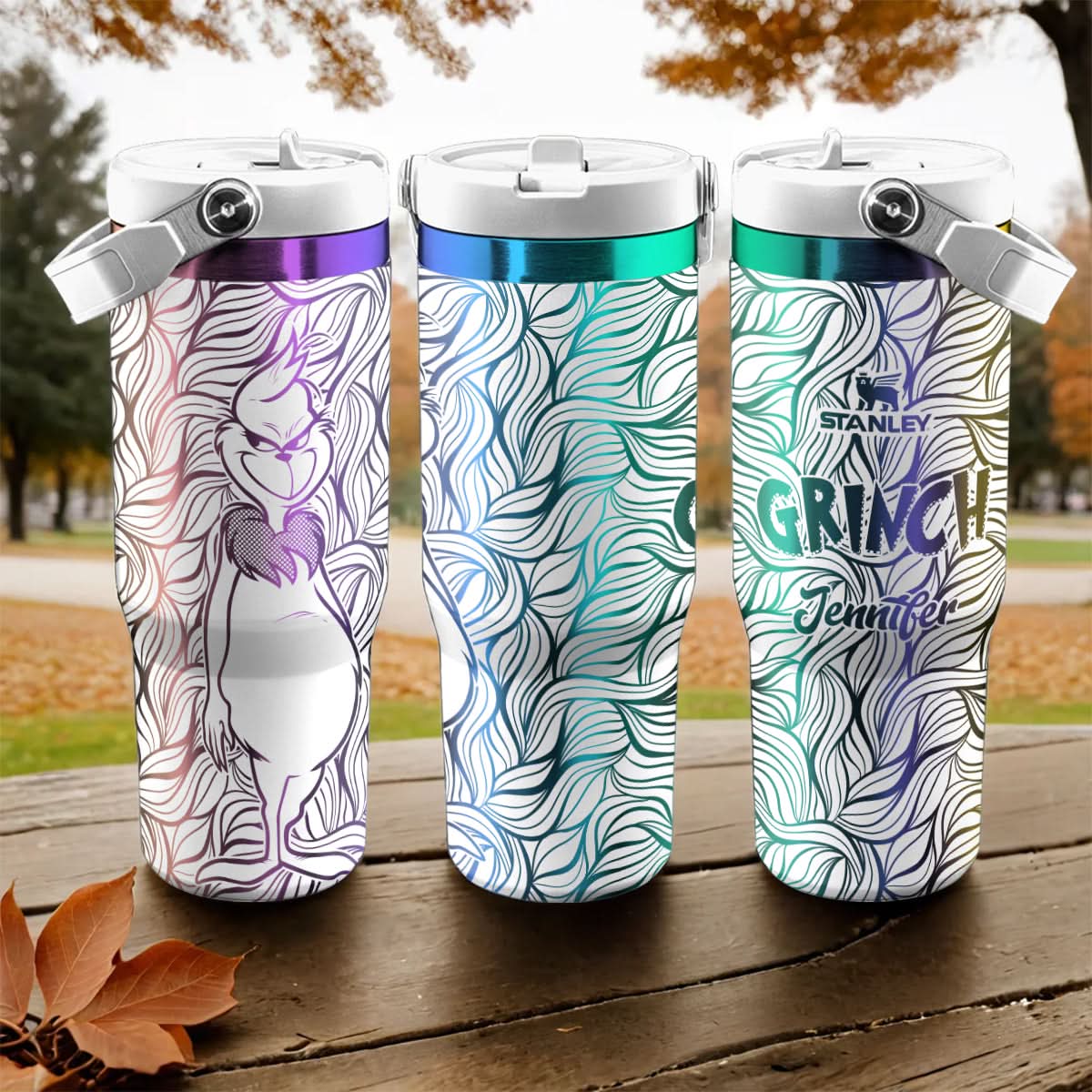 Custom Grinch Movie 40oz Tumbler - 410QAHNTB001