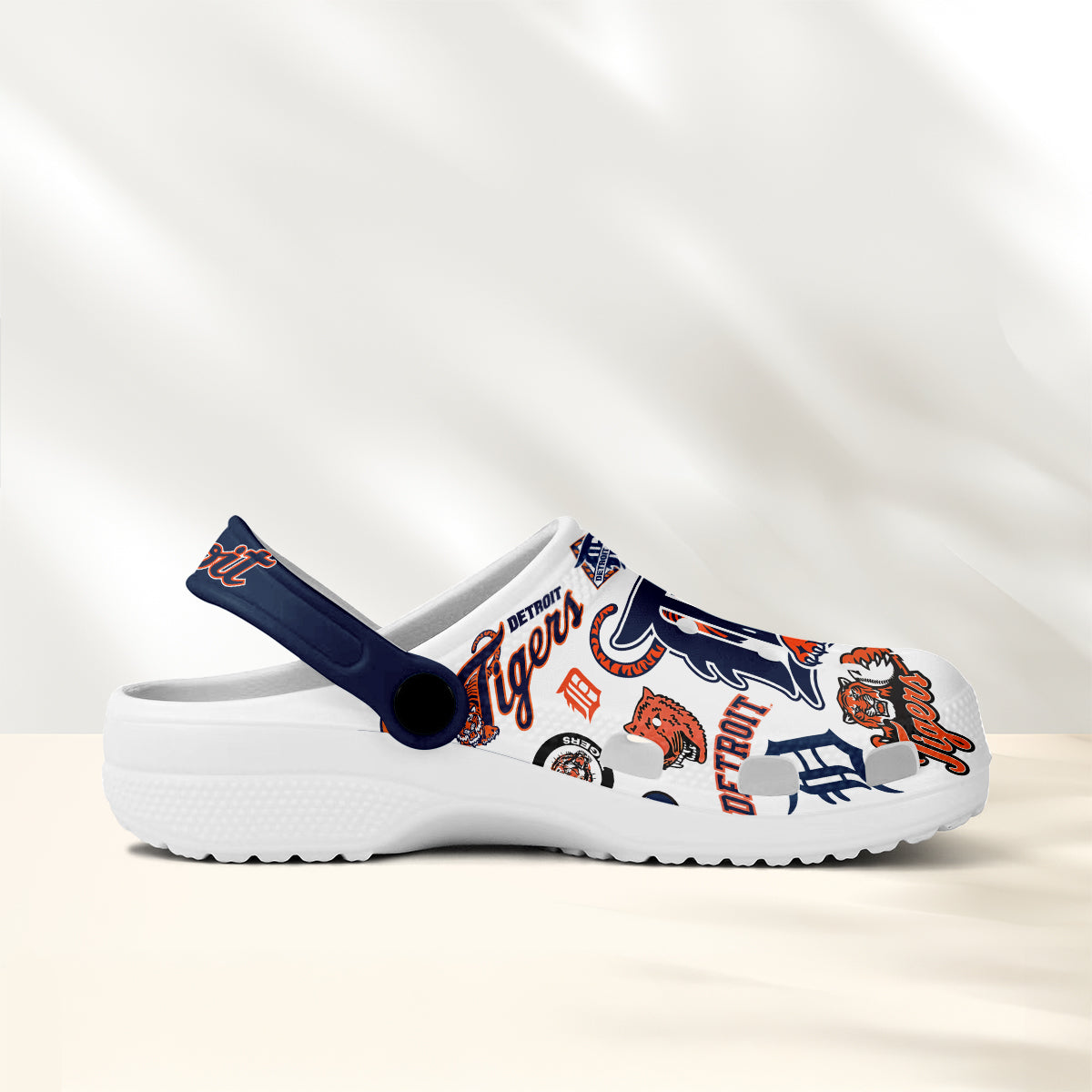 Detroit Tigers MLB Sport Clogs Shoes - 503HLHNCR100