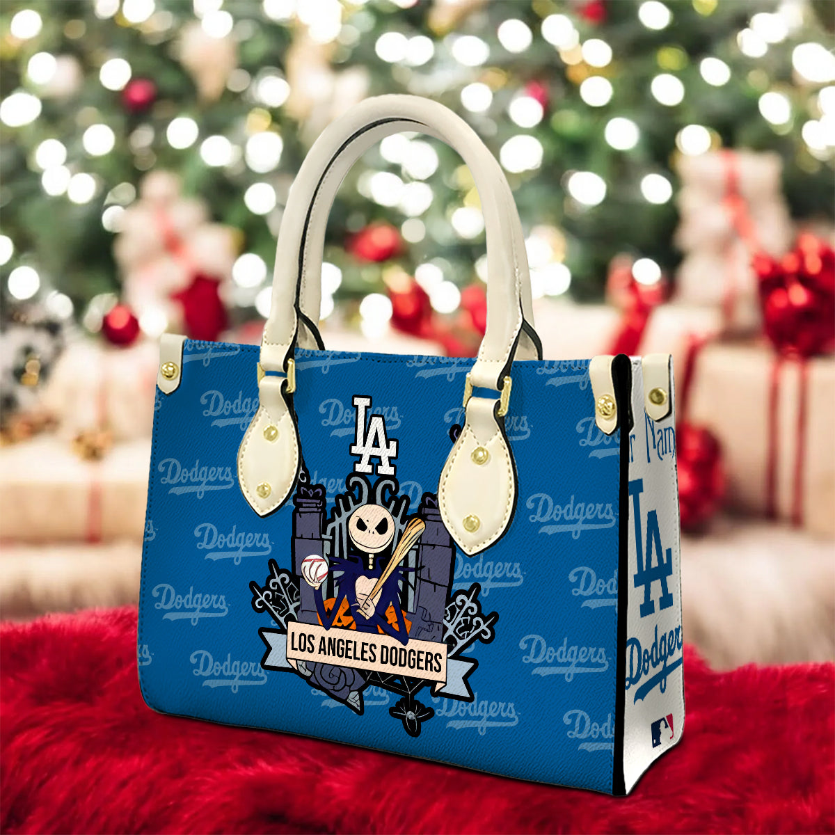 Los Angeles Dodgers Jack Women Leather Hand Bag
