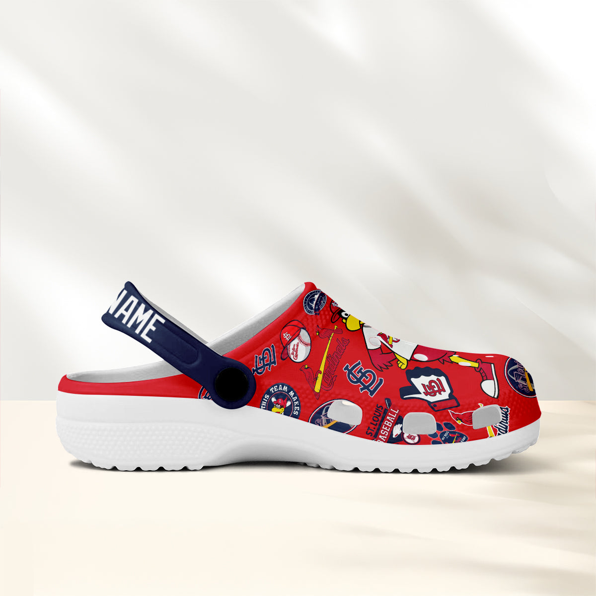 Custom MLB St Louis Cardinals Clog - 503HLHNCR085