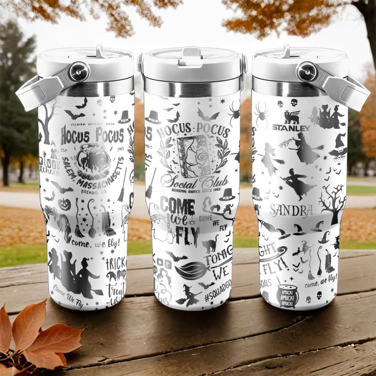 Custom Name Hocus Pocus IceFlow 40oz Tumbler - 409VTHNTB007