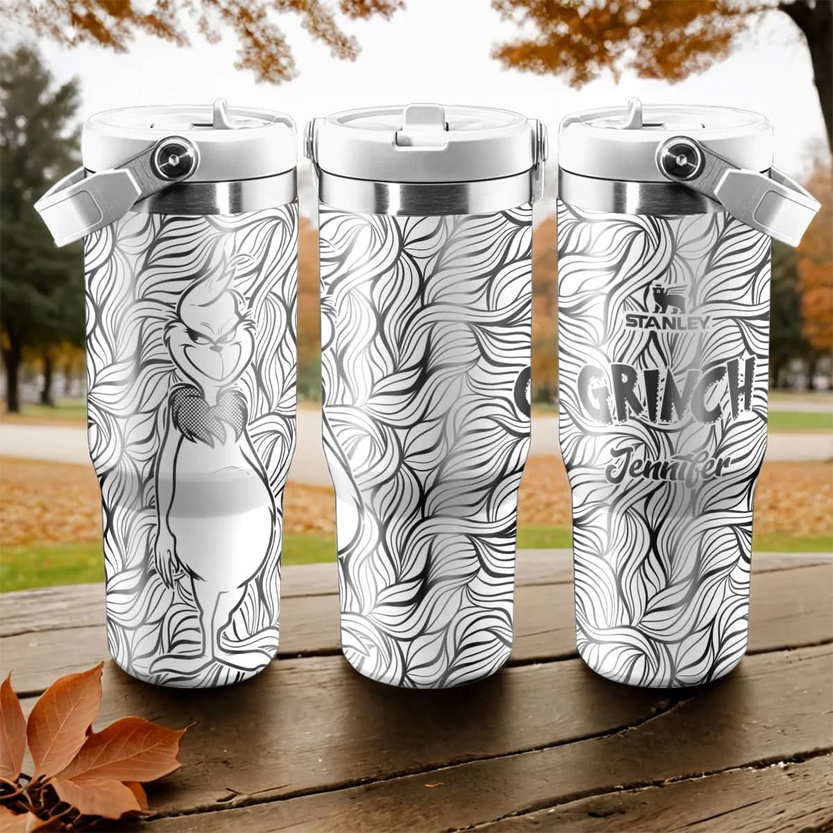 Custom Grinch Movie 40oz Tumbler - 410QAHNTB001