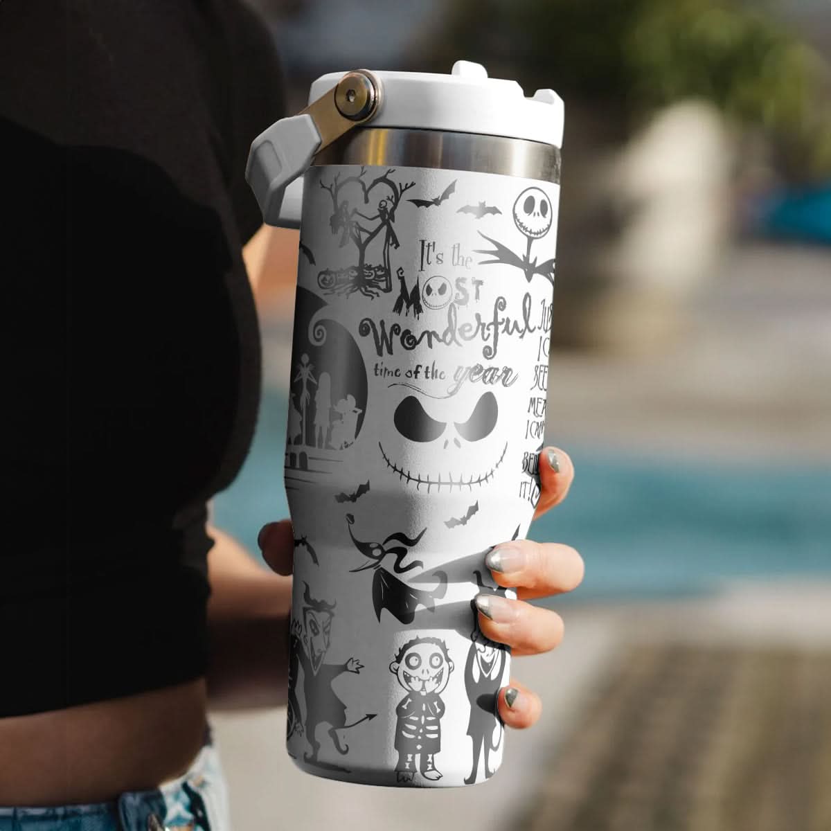 "It's The Most Time Of The Year" IceFlow 40oz Tumbler