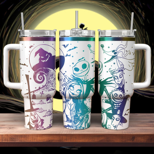 The Nightmare Before Coffee Tumbler 40 oz