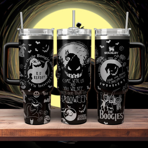 Oogie Boogie Man Nightmare 40oz Tumbler