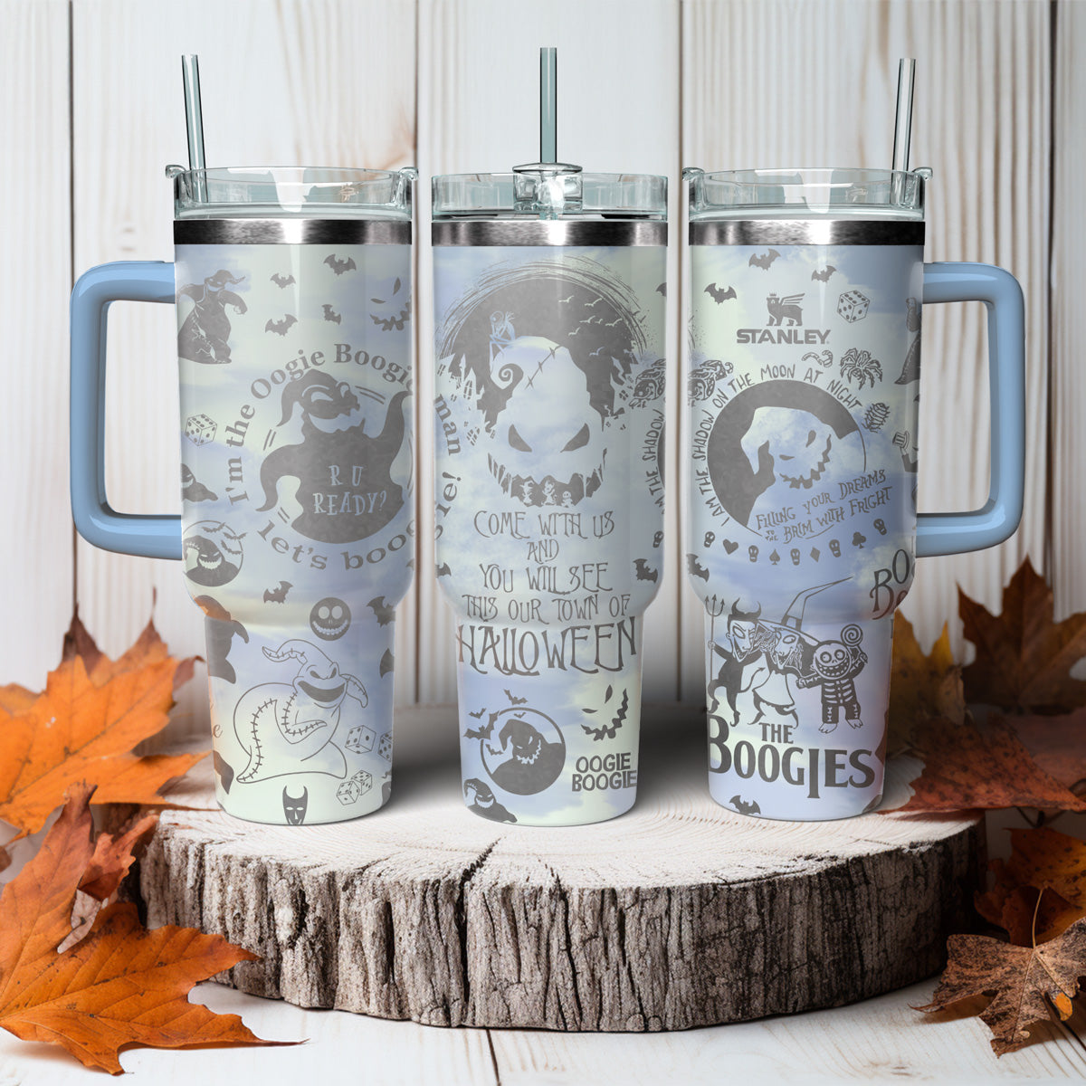 Oogie Boogie Man Nightmare 40oz Tumbler