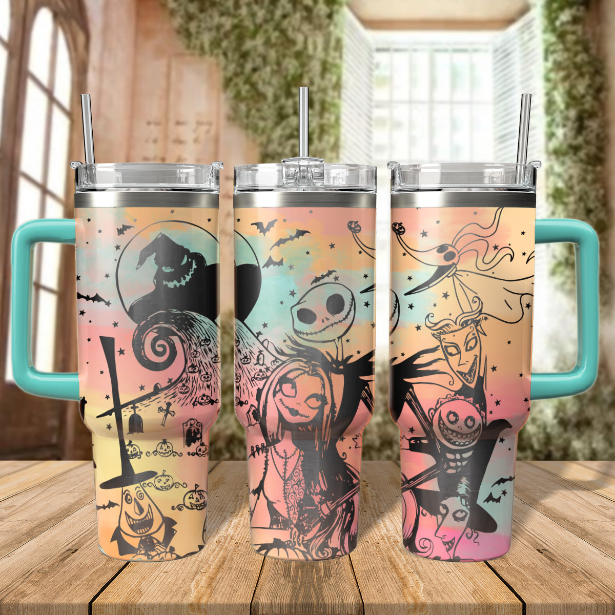 The Nightmare Before Coffee Tumbler 40 oz