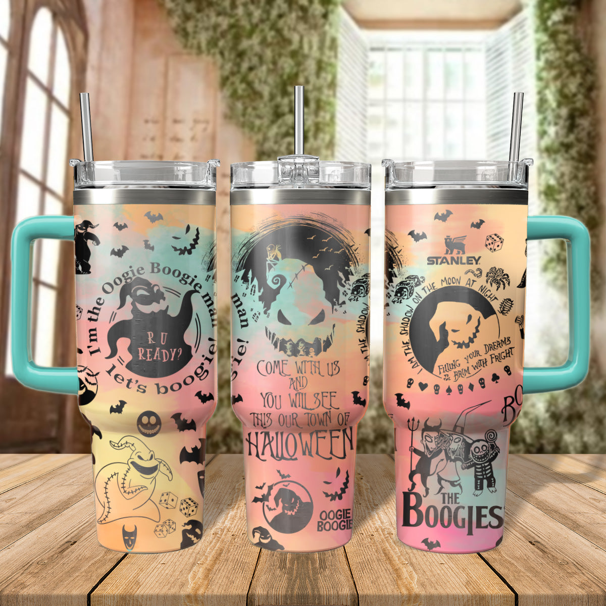 Oogie Boogie Man Nightmare 40oz Tumbler