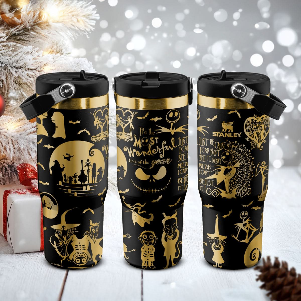 "It's The Most Time Of The Year" IceFlow 40oz Tumbler