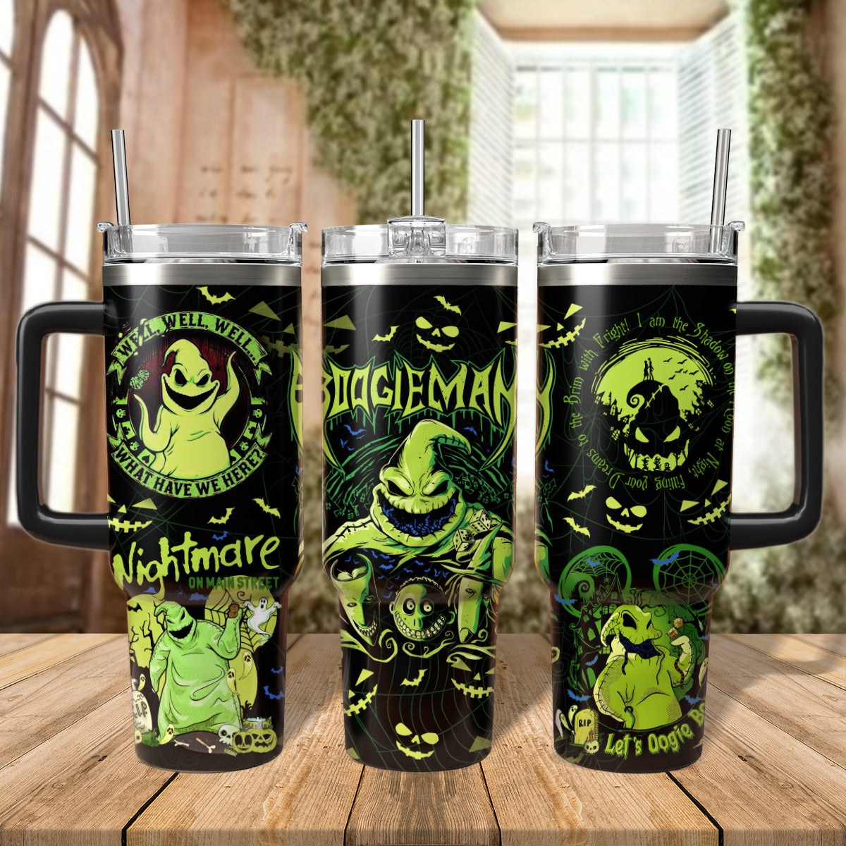 Disney Oogie Boogie Man The Nightmare Before Christmas 40oz Tumbler