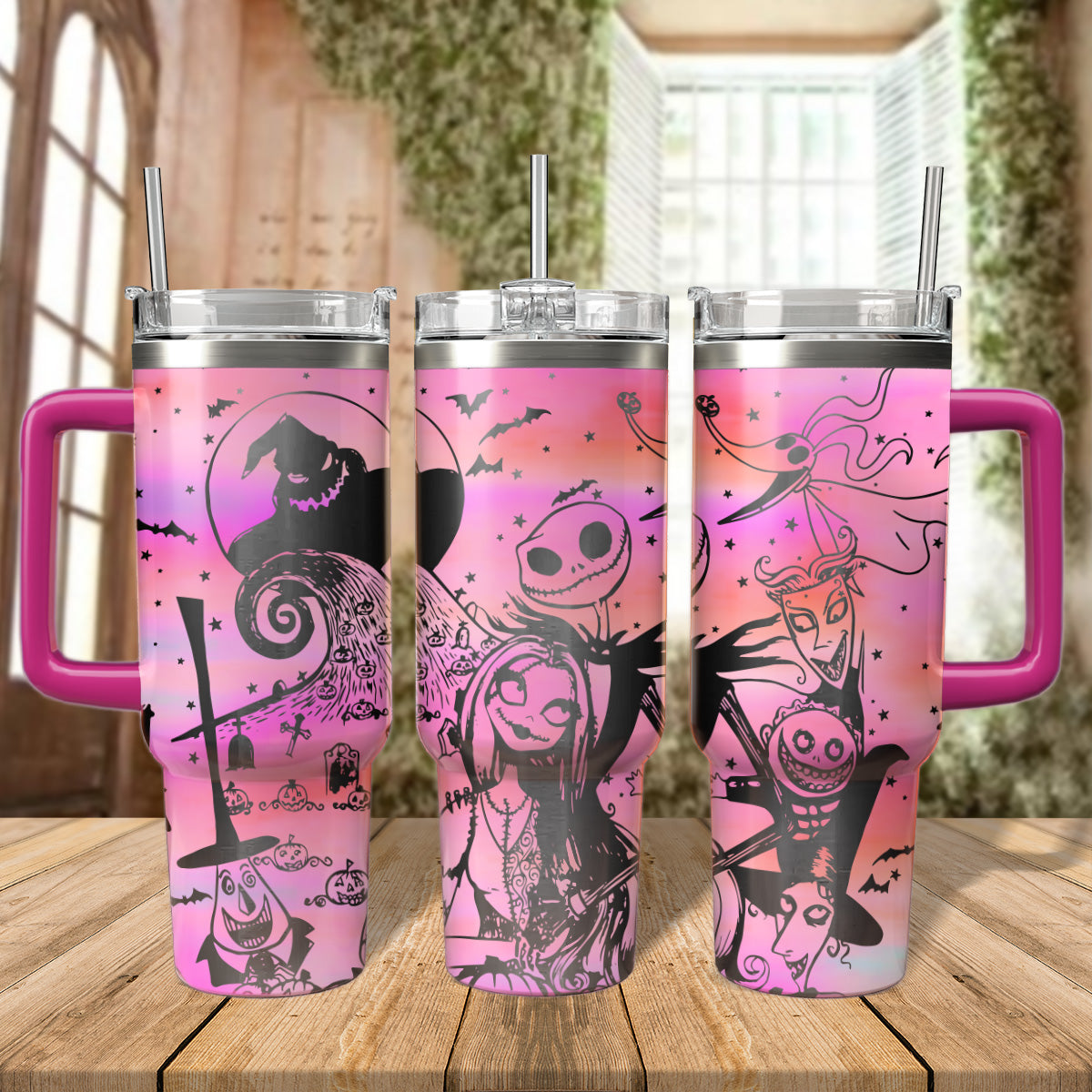 The Nightmare Before Coffee Tumbler 40 oz