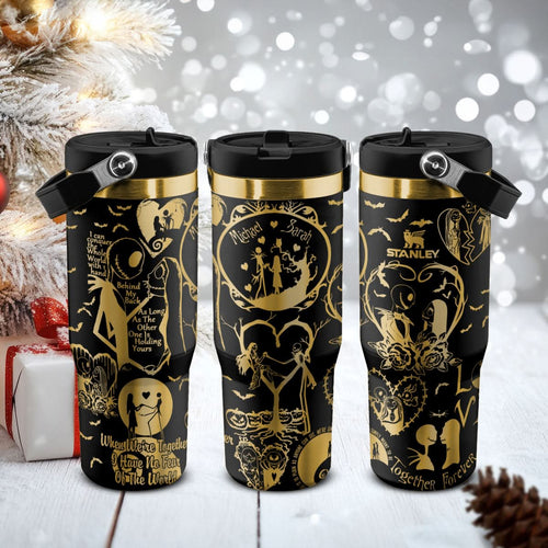 Couple Custom Name IceFlow 40oz Tumbler