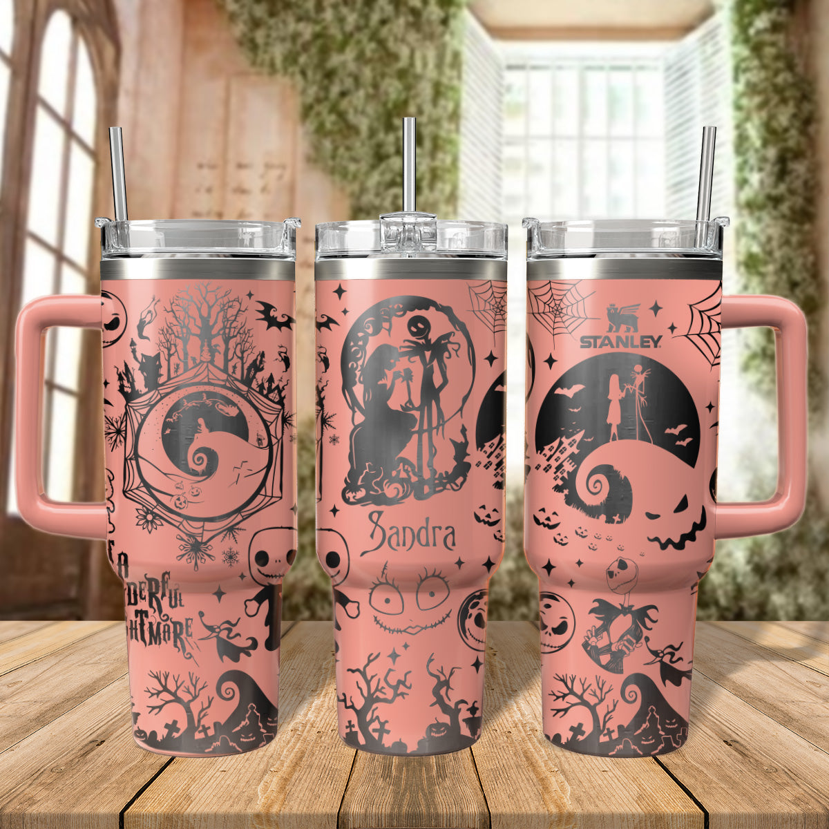 Personalized The Nightmare Before Christmas 40 oz Tumbler