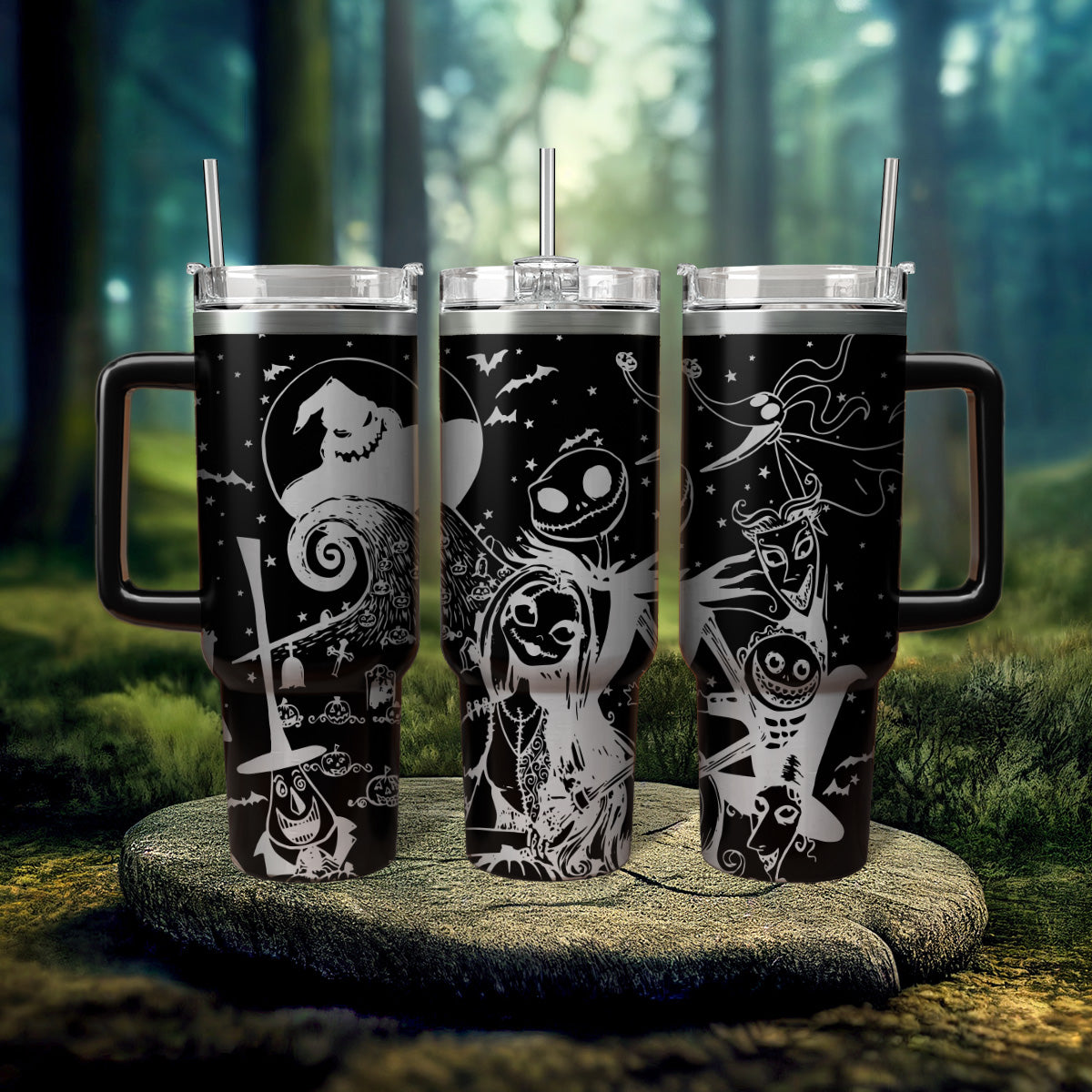 The Nightmare Before Coffee Tumbler 40 oz