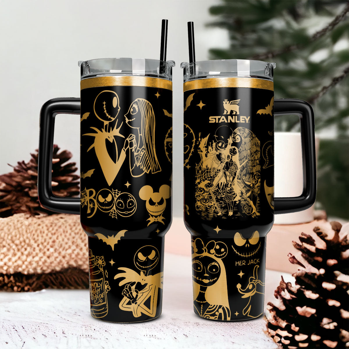 Custom Name The Nightmare Before Stanley 40 oz Tumbler