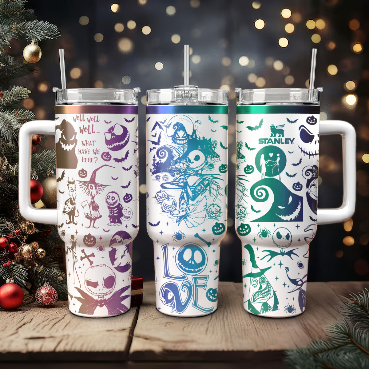 Halloween Welcome The Nightmare Before Stanley 40 oz Tumbler