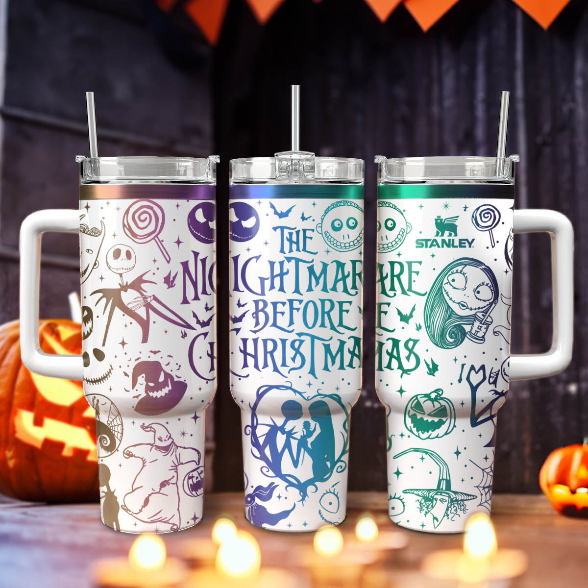 The Nightmare Before Stanley 40 oz Tumbler