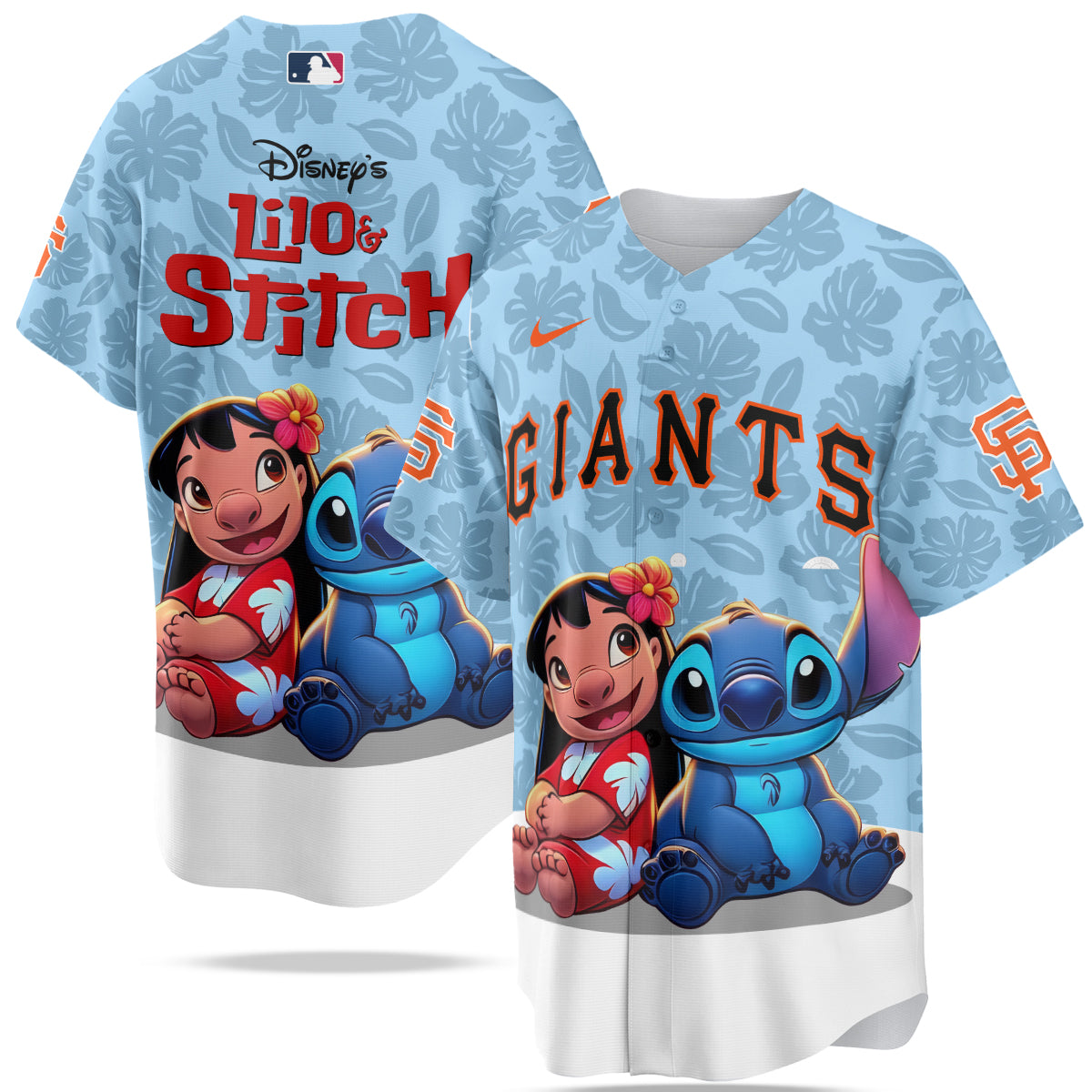 San Francisco Giants MLB x Lilo & Stitch Jersey Limited