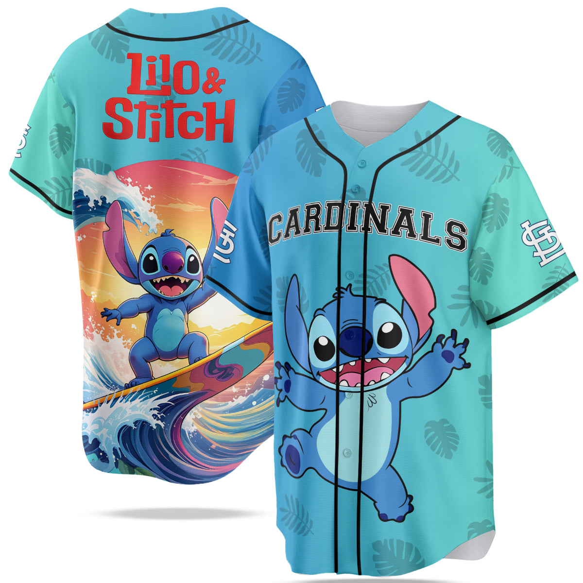 St. Louis Cardinals MLB x Lilo & Stitch Jersey Limited