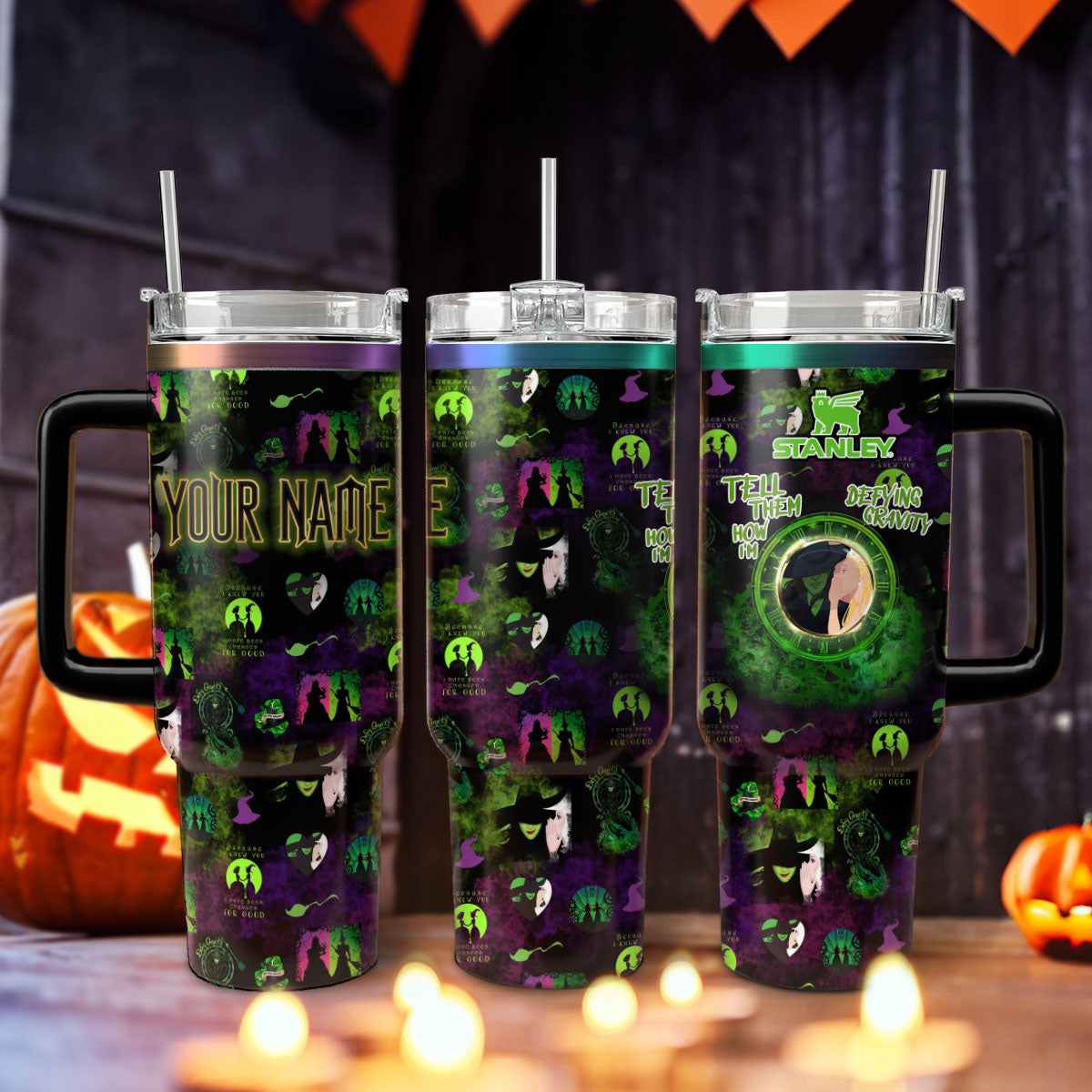 Custom Name Wicked of Oz Tumbler 40 oz - 412HLTLTB019