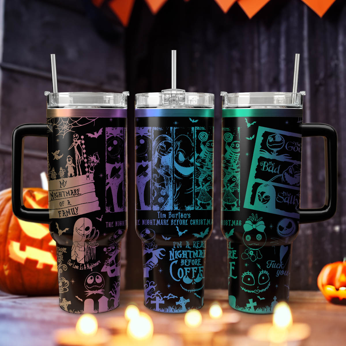 The Nightmare Before Stanley 40 oz Tumbler