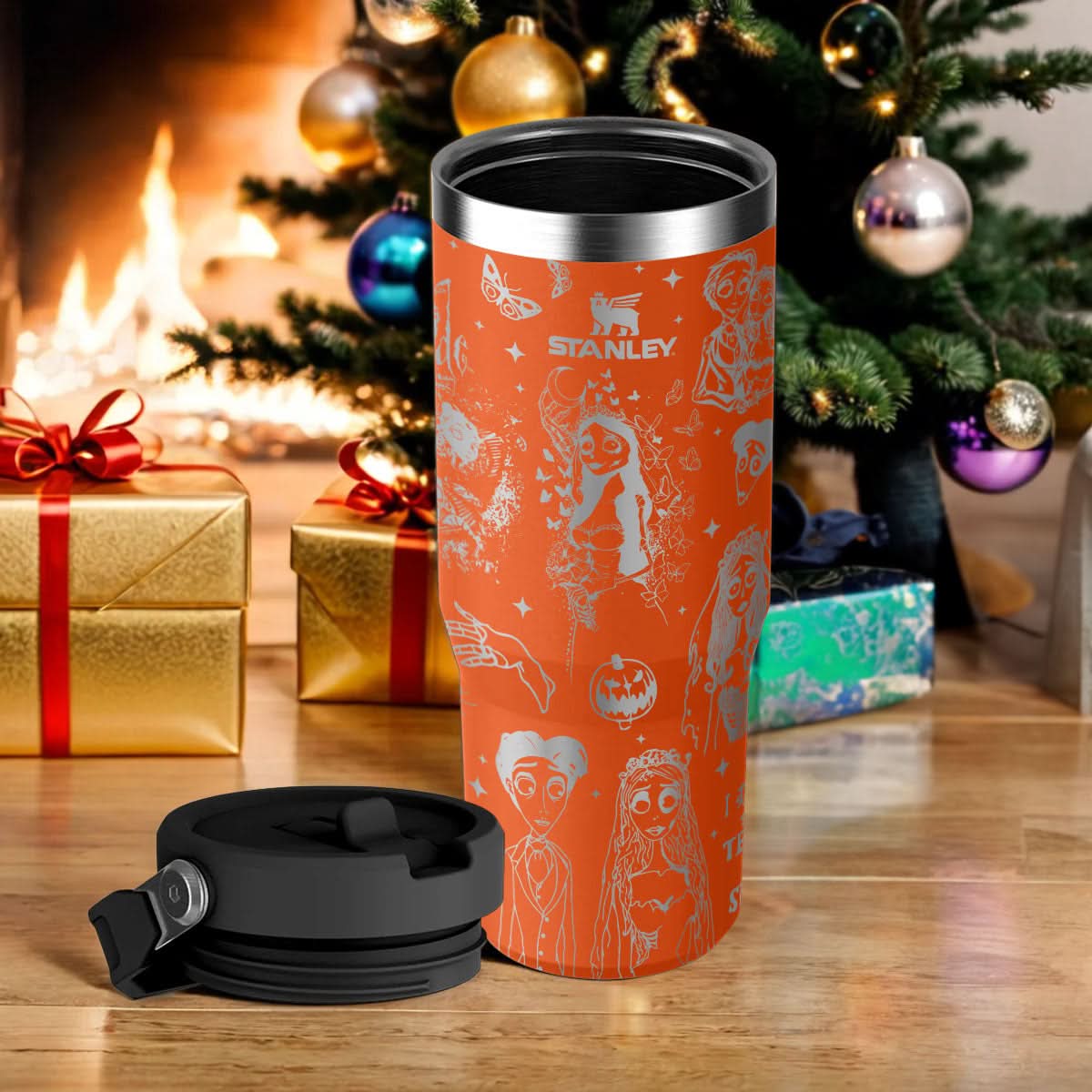 Custom Corpse Bride IceFlow 40oz Tumbler - 409HLTLTB163