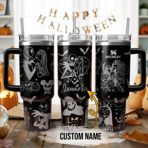 Custom Name The Nightmare Before Stanley 40 oz Tumbler