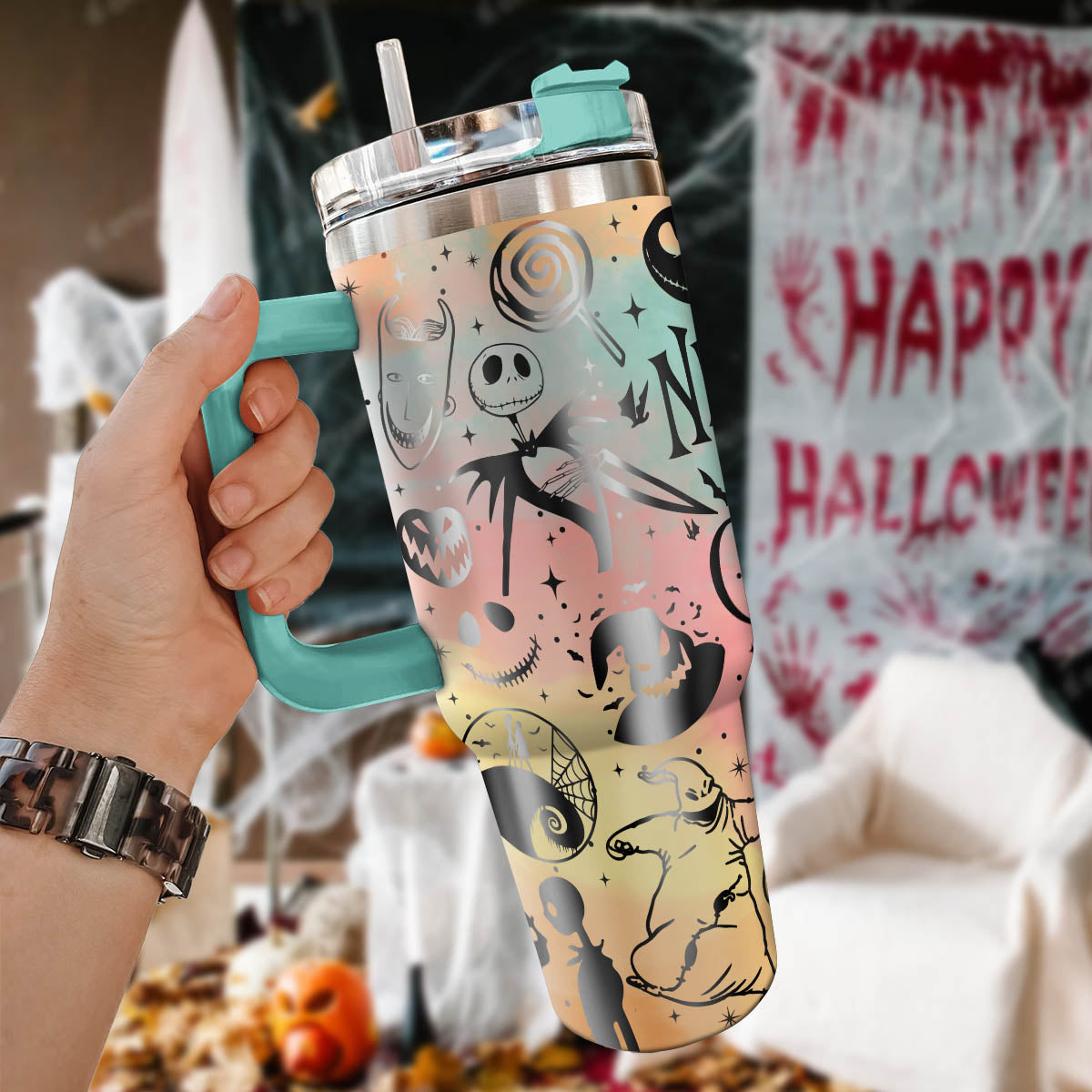 The Nightmare Before Stanley 40 oz Tumbler