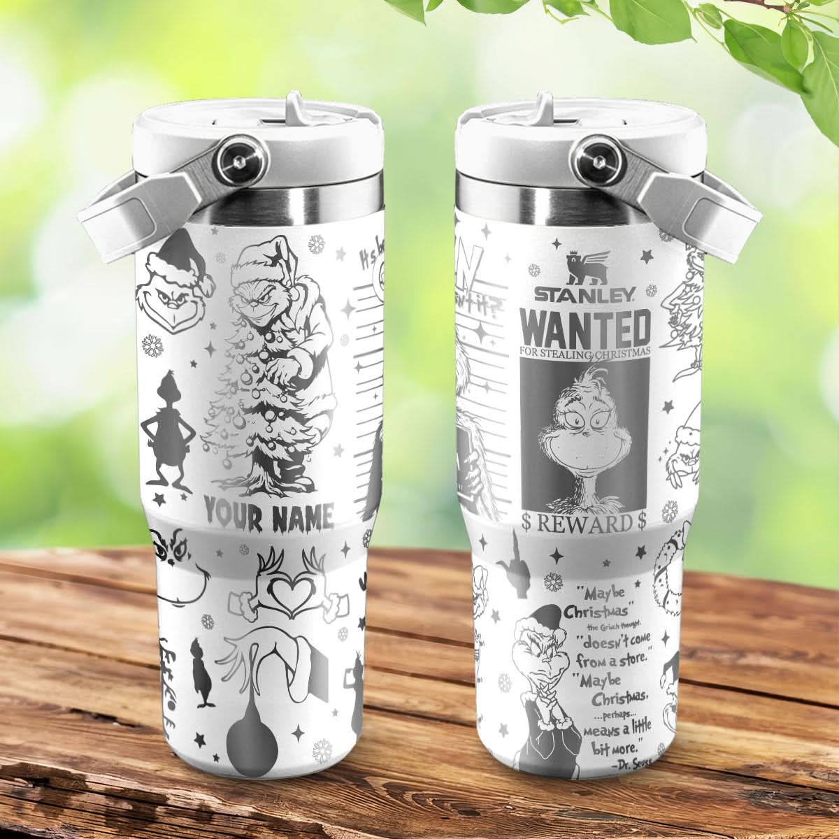 Custom Grinch Movie, Gift For Grinch Fan IceFlow 40oz Tumbler - 410TTTLTB015