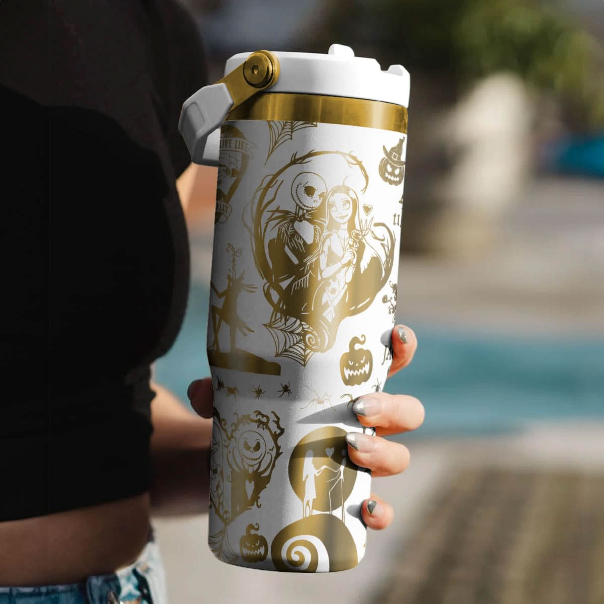 Couple Custom IceFlow 40oz Tumbler