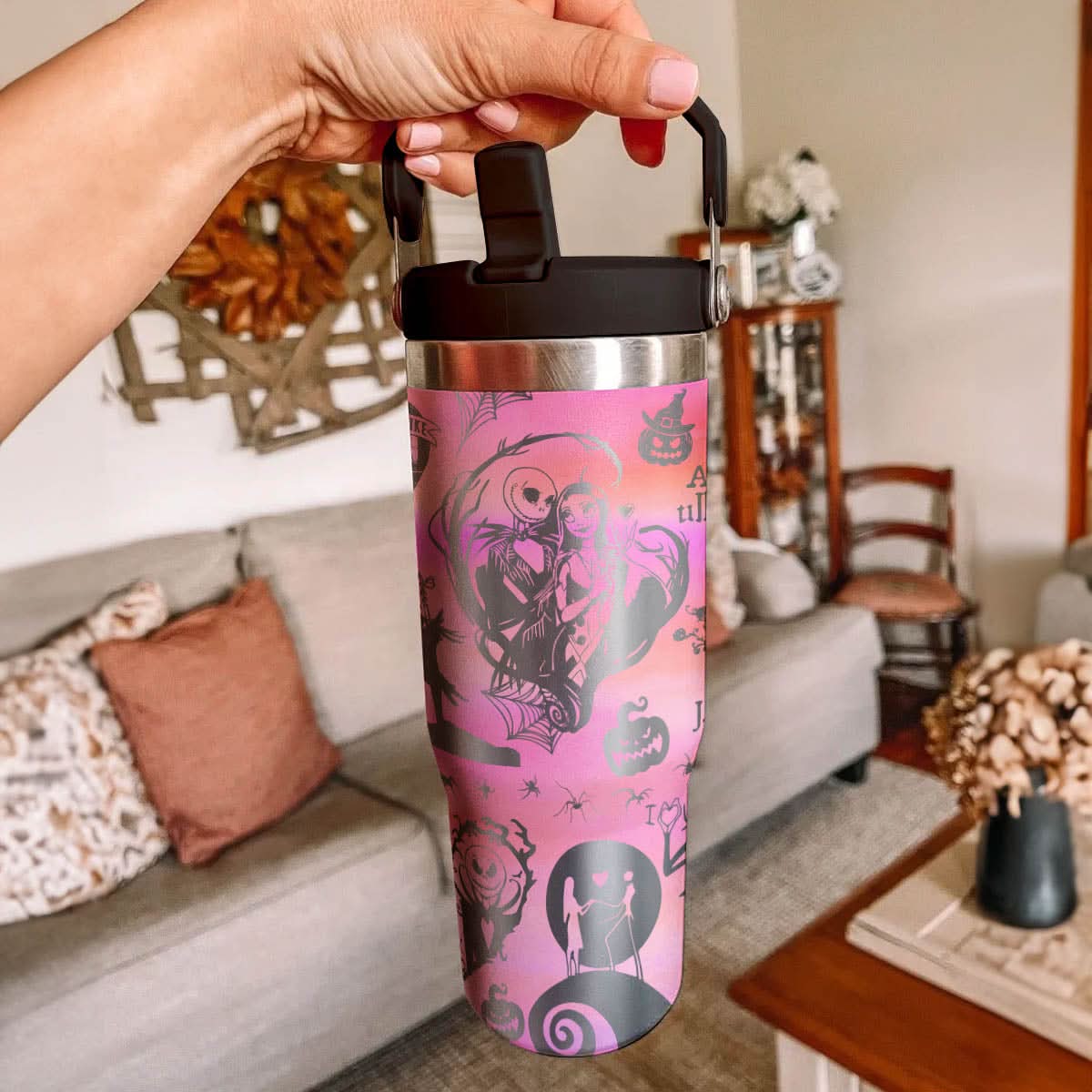 Couple Custom IceFlow 40oz Tumbler