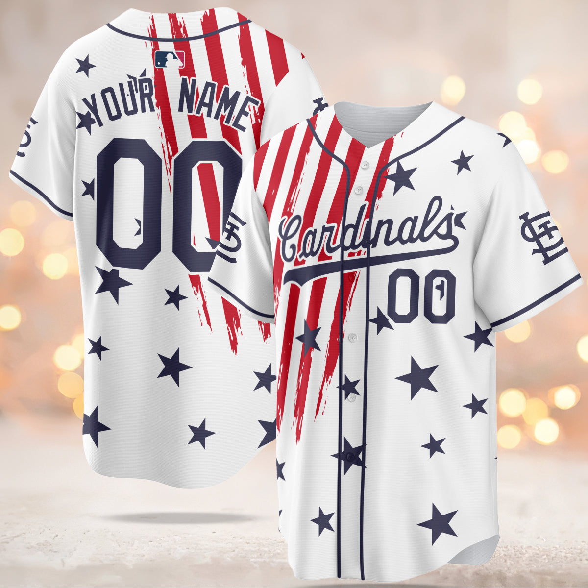 St. Louis Cardinals MLB 4th of July Baseball Jersey
