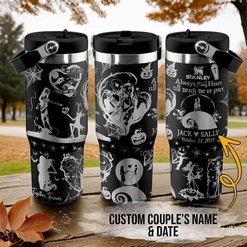 Couple Custom IceFlow 40oz Tumbler