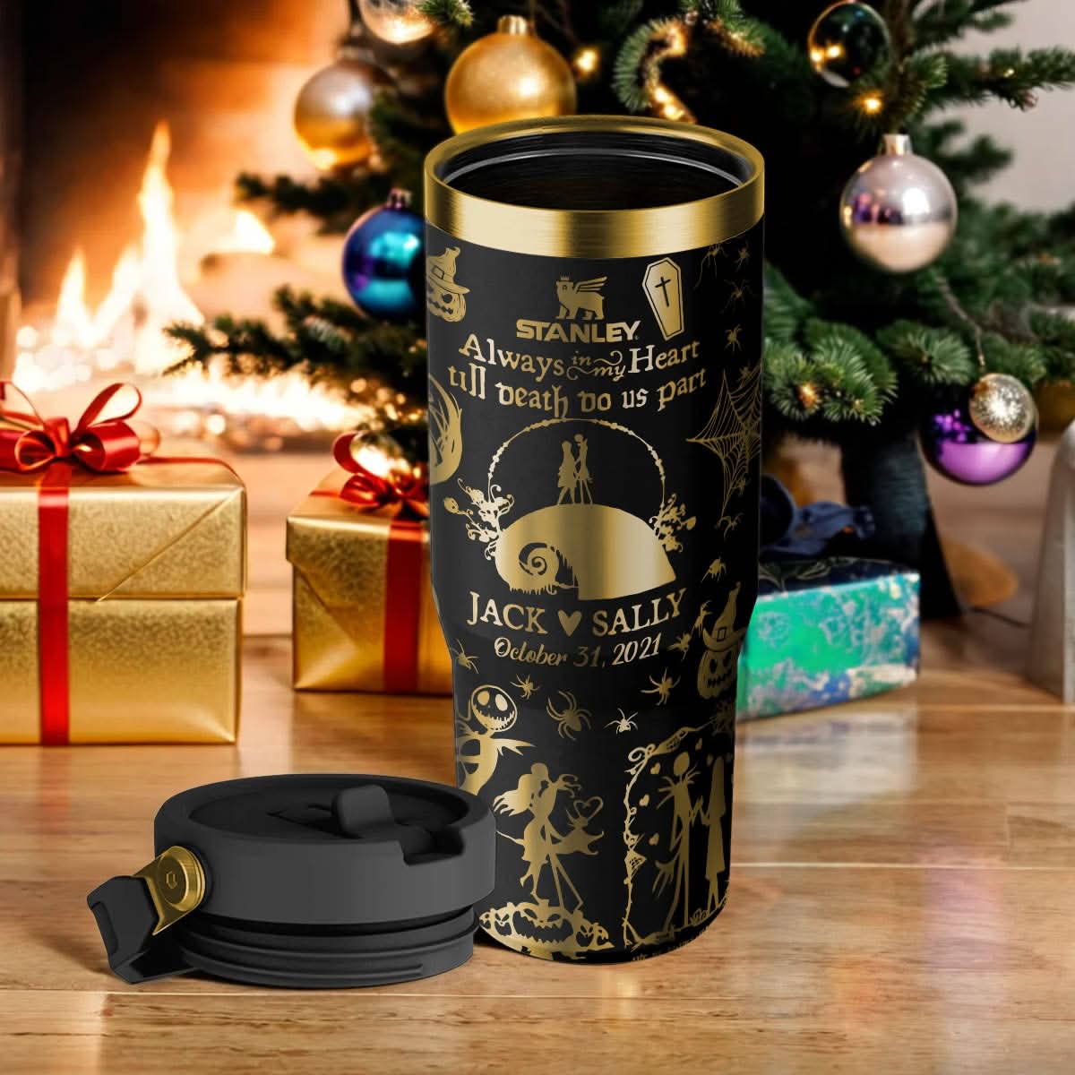 Couple Custom IceFlow 40oz Tumbler