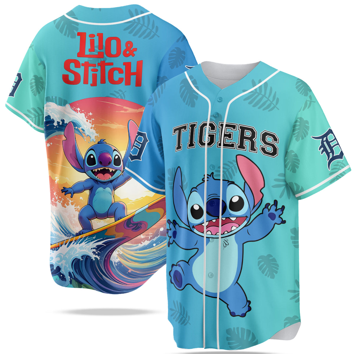 Detroit Tigers MLB x Lilo & Stitch Jersey Limited
