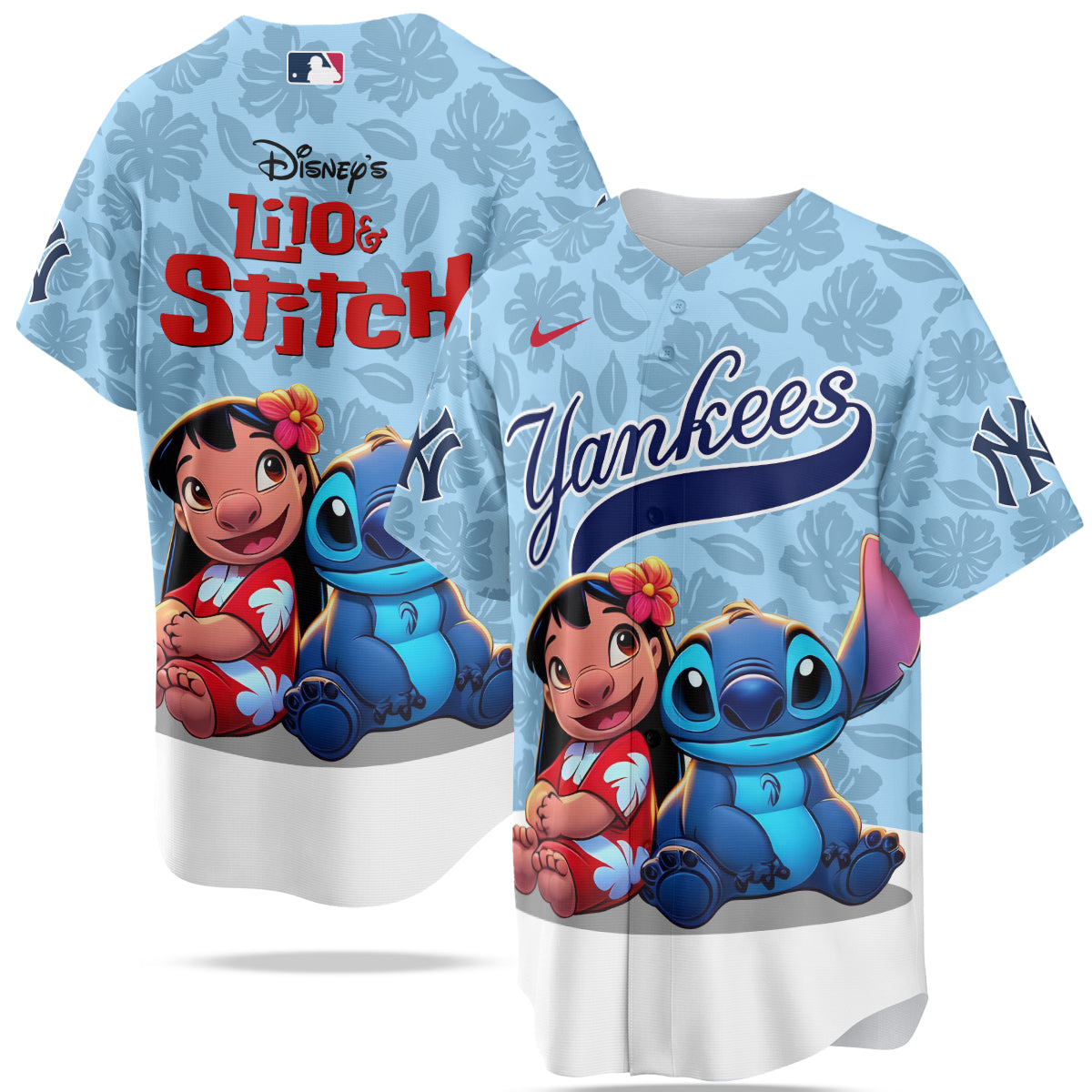 New York Yankees MLB x Lilo & Stitch Jersey Limited
