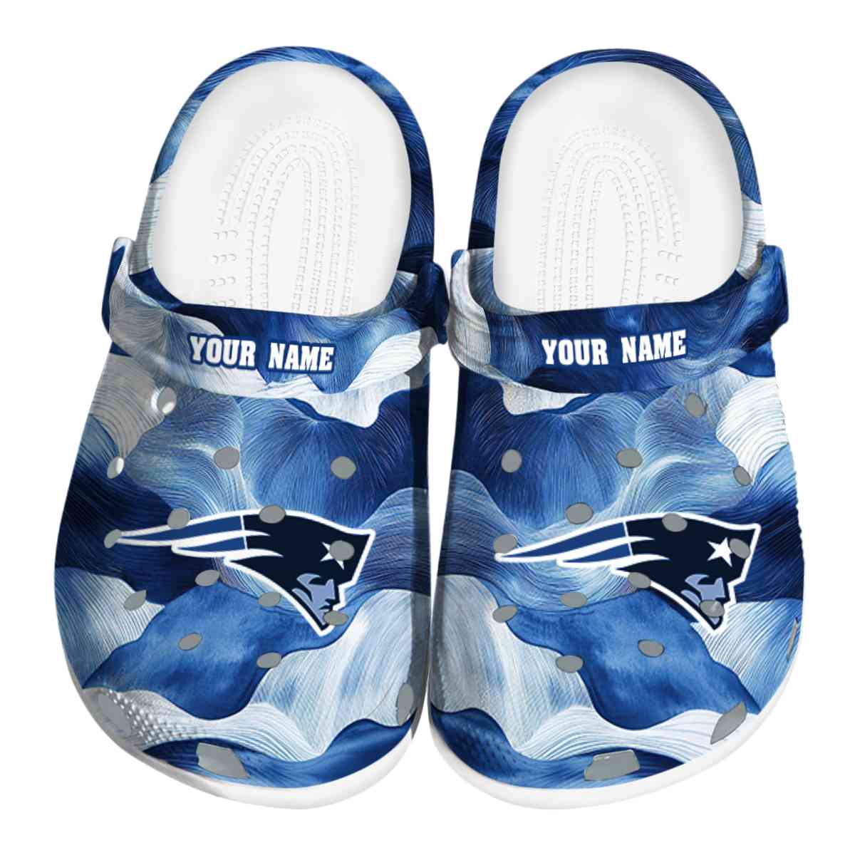 Best Gift for New England Patriots Fan - Custom Clog 502MC-CR011
