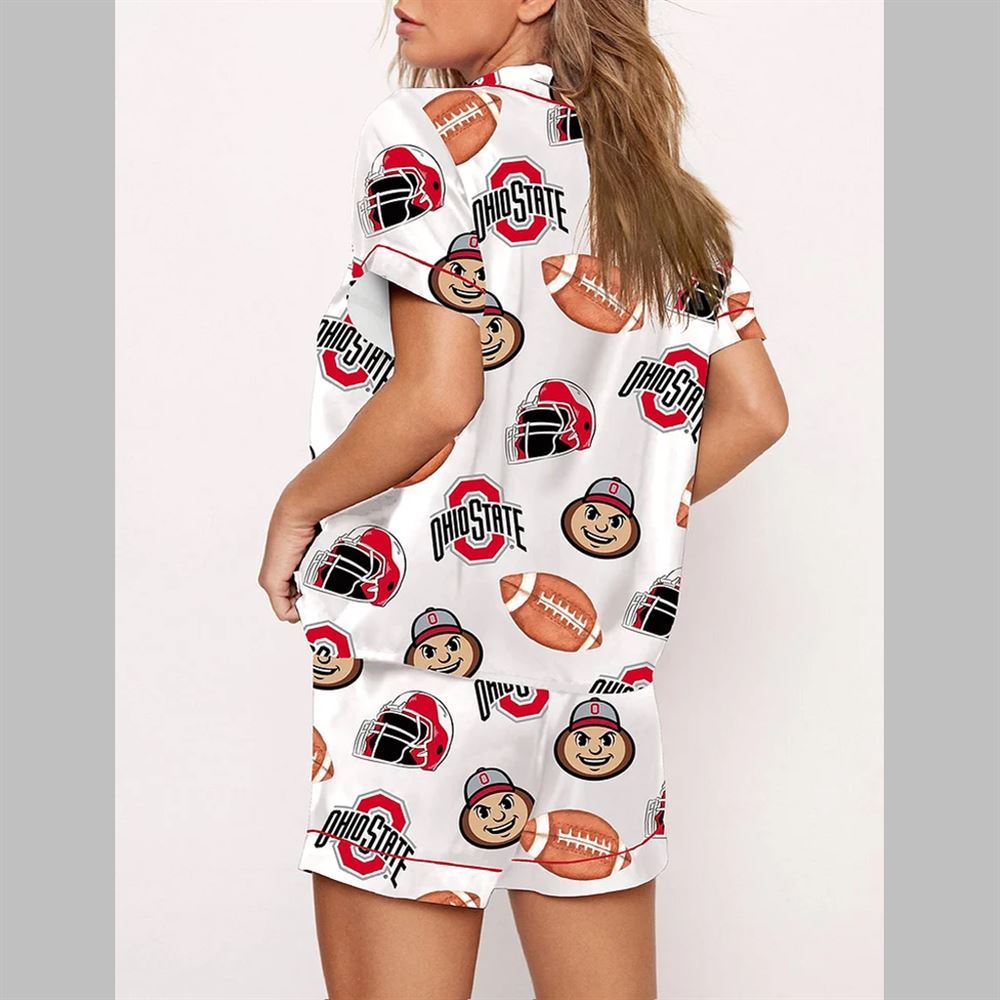 Ohio State Buckeyes Football Pajamas Set - 503HL- PJ052