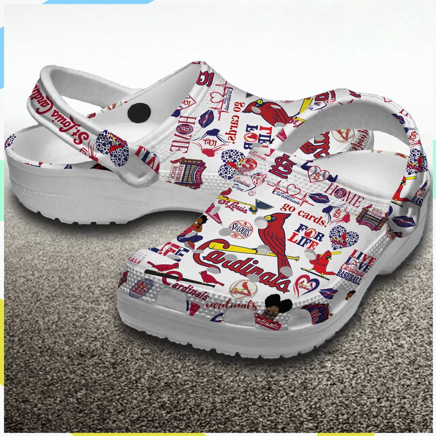 MLB St Louis Cardinals Clog - 503HL- CR127
