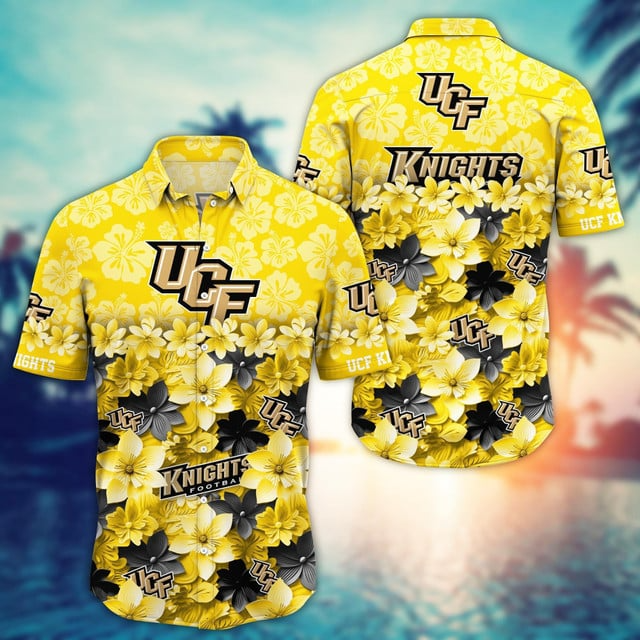 UCF Knights Hawaiian Shirt Trending Summer. Gift For Fan FBS 502MC-HS035