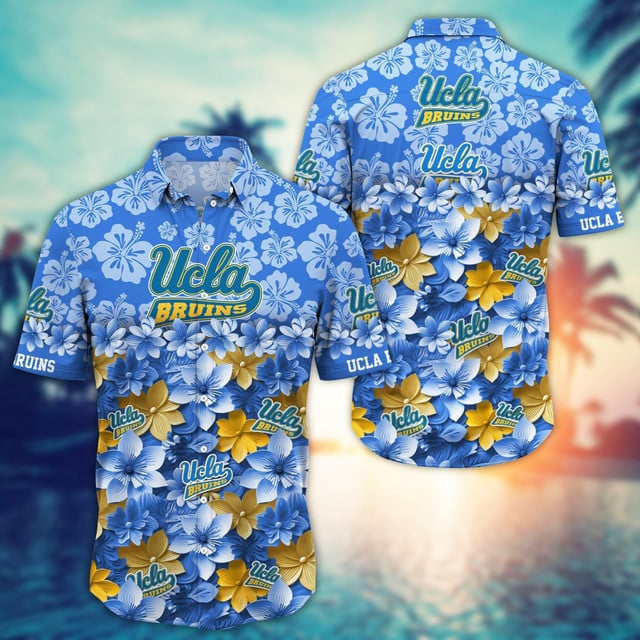 UCLA Bruins 3 Hawaiian Shirt Trending Summer. Gift For Fan FBS 502MC-HS035