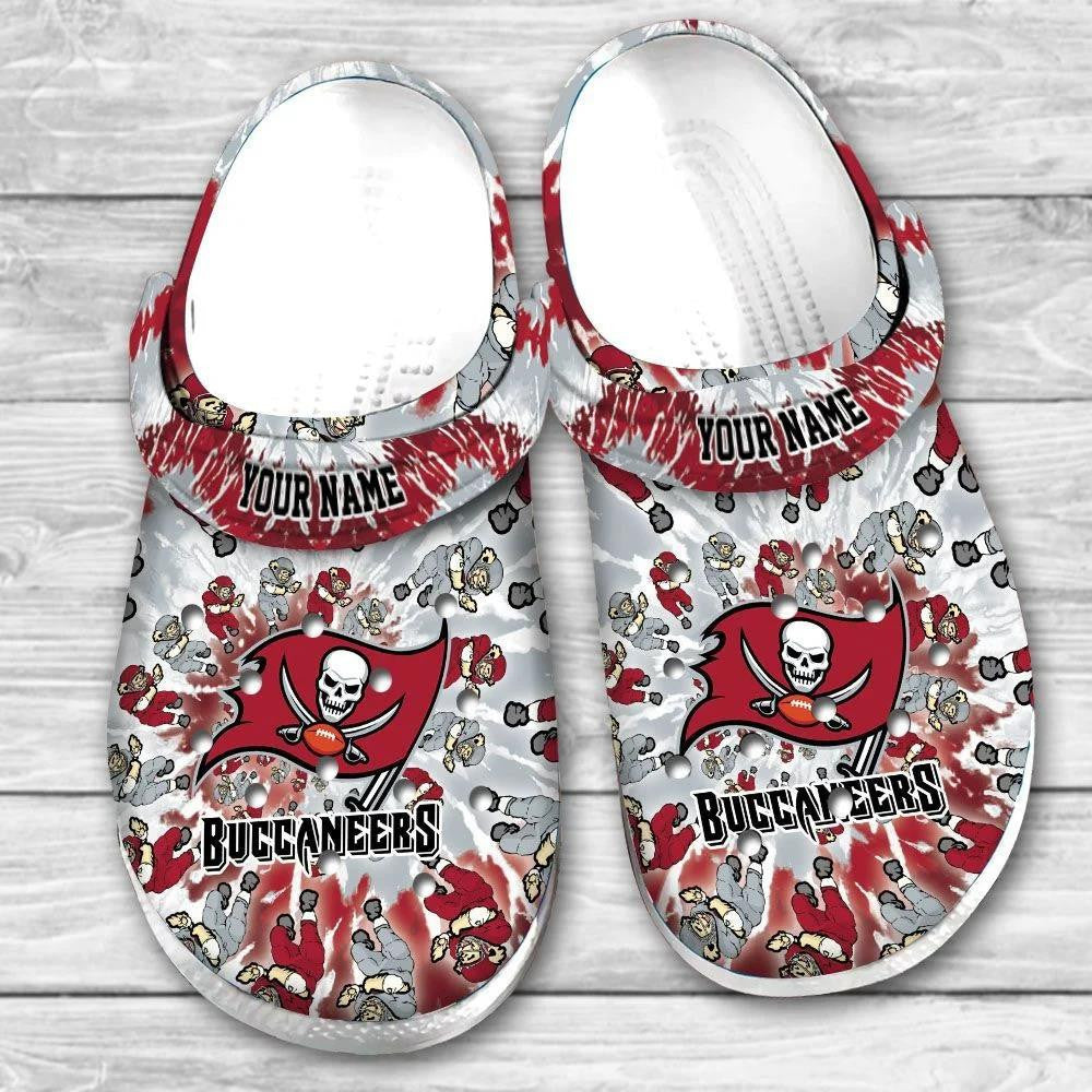 Best Gift for Tampa Bay Buccaneers & Grateful Dead Fan - Custom Clog 502MC-CR010