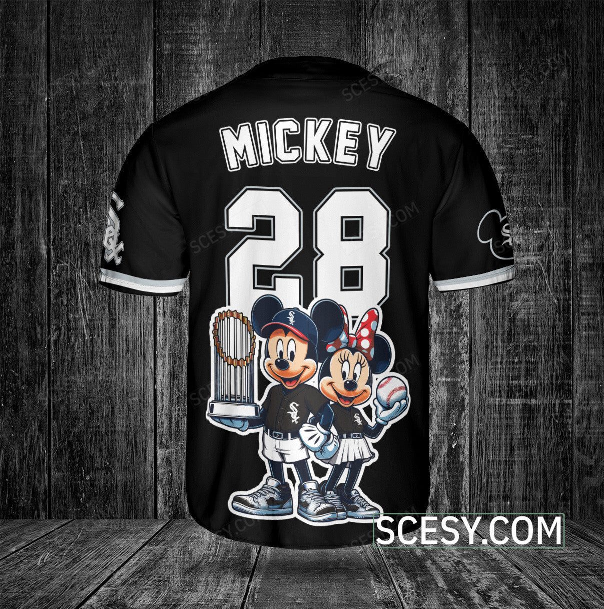 Chicago White Sox MM Baseball Jersey Black