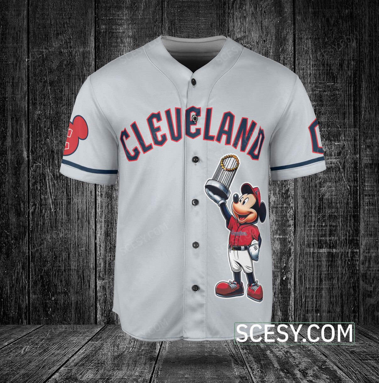 Cleveland Guardians MM Baseball Jersey Gray