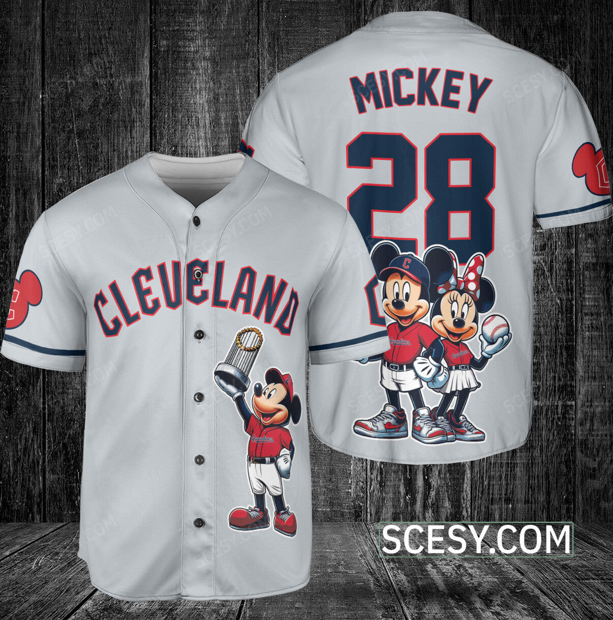 Cleveland Guardians MM Baseball Jersey Gray