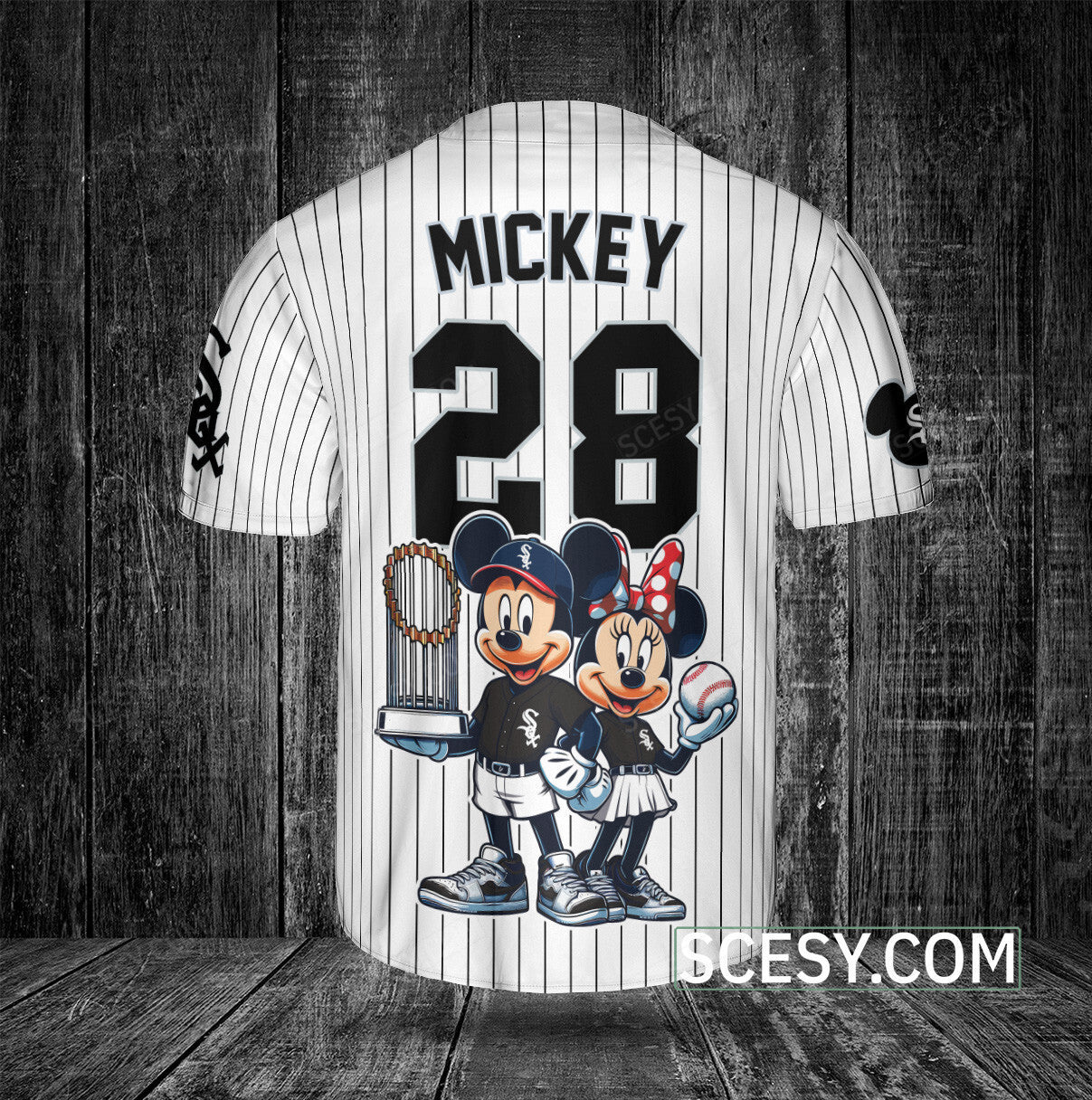 Chicago White Sox MM Baseball Jersey White
