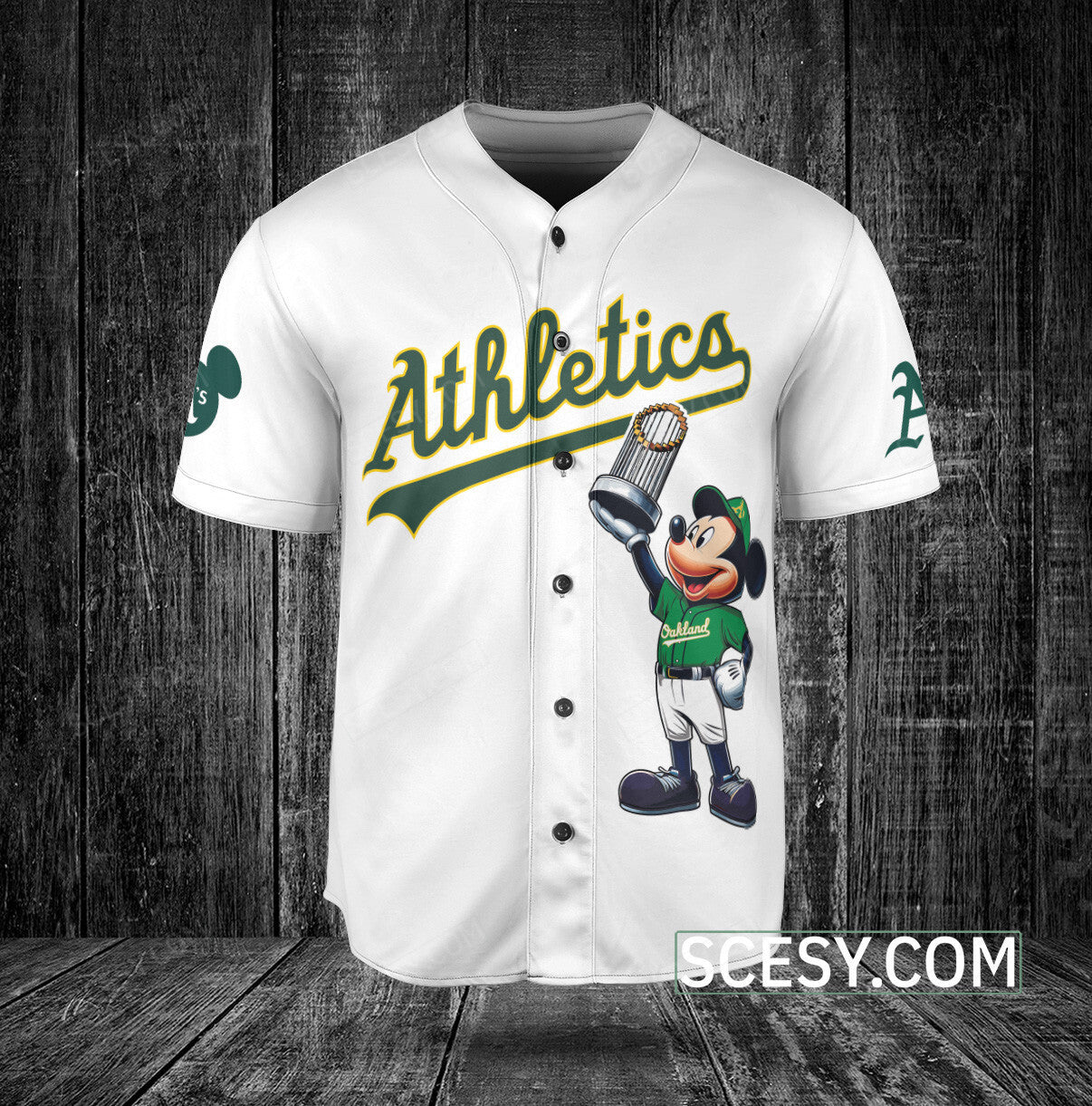 Oakland Athletics MM Baseball Jersey White
