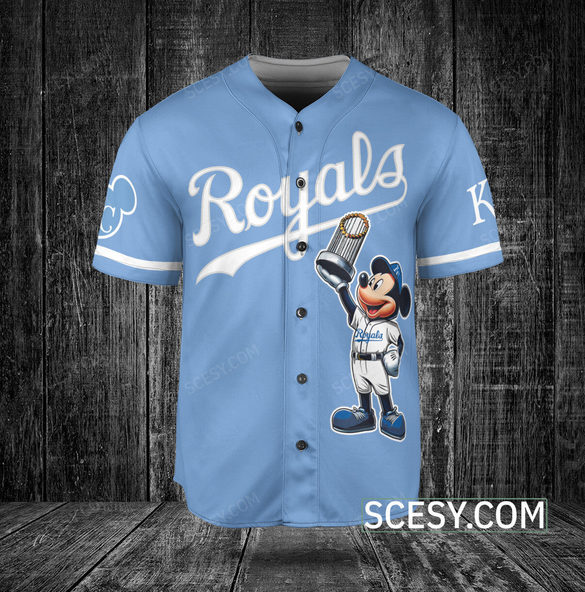 Kansas City Royals MM Baseball Jersey Blue